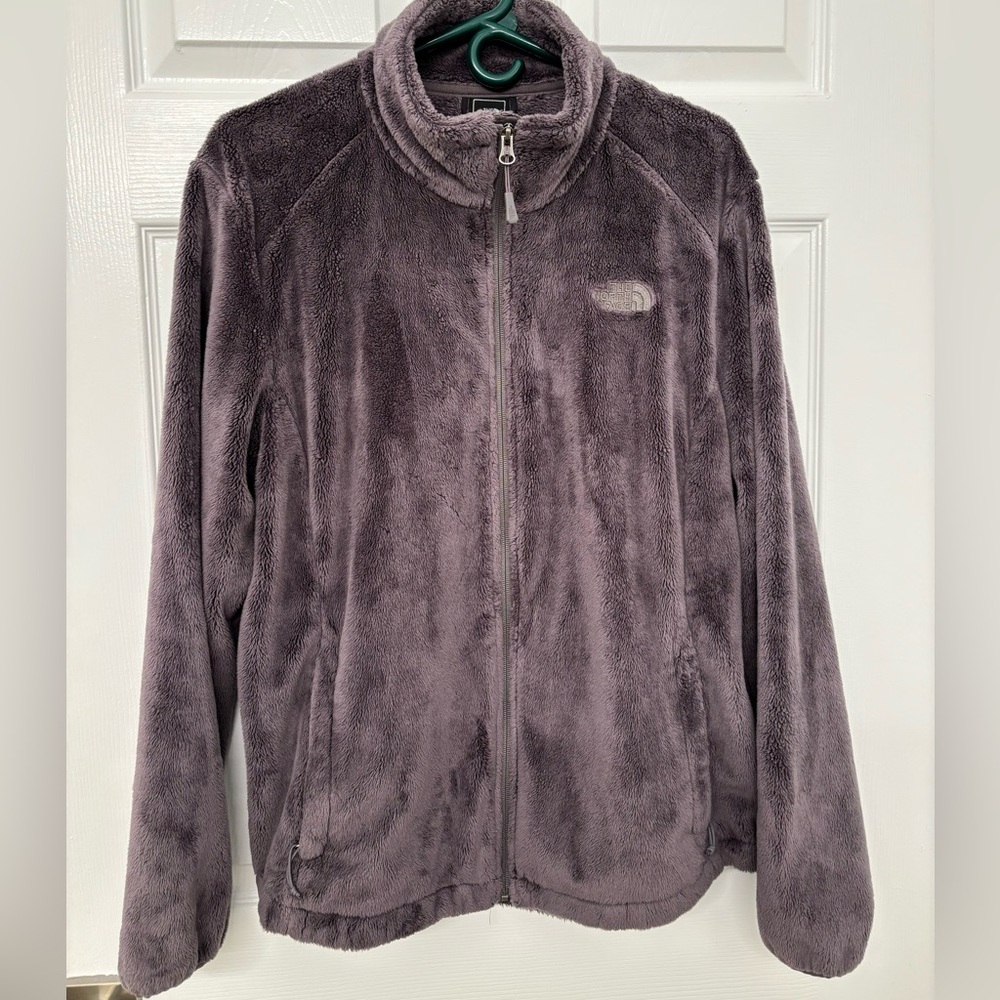 The North Face Women's Plush Purple Osito Fleece Jacket XL